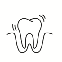 Tooth extraction icon