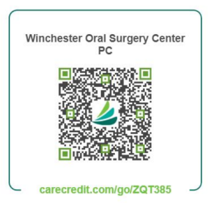 Care Credit QR code